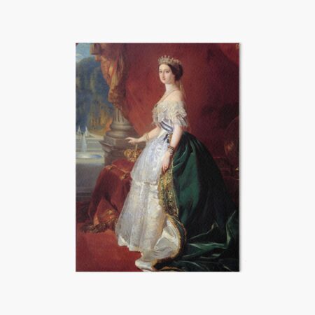 Portrait of Empress Eugenie by Painting by Franz Xaver