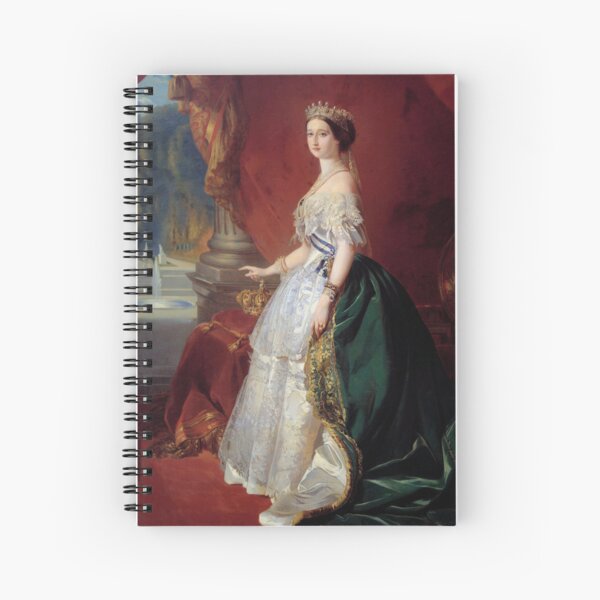 Empress Eugénie in Court Dress (1860) - after Franz Xaver Winterhalter  Postcard for Sale by SALON DES ARTS