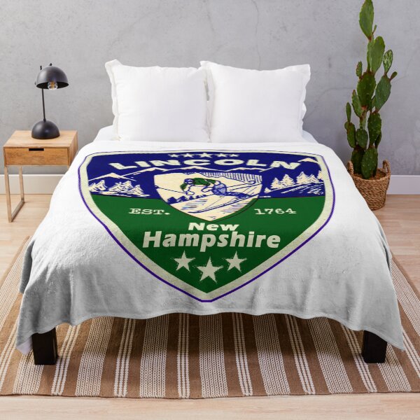 Item preview, Lincoln New Hampshire Skiing Ski Mountains Skier NH Loon Mountain designed and sold by DESTINATIONS DECAL.