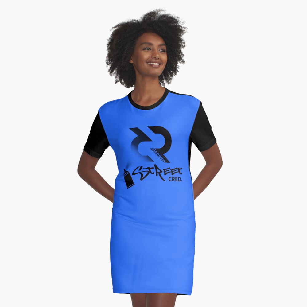 Item preview, Graphic T-Shirt Dress designed and sold by OfficialCryptos.
