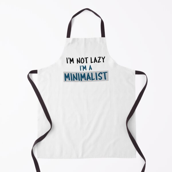 Item preview, I'm not lazy i'm a minimalist dark font designed and sold by NerdnGeekshop.
