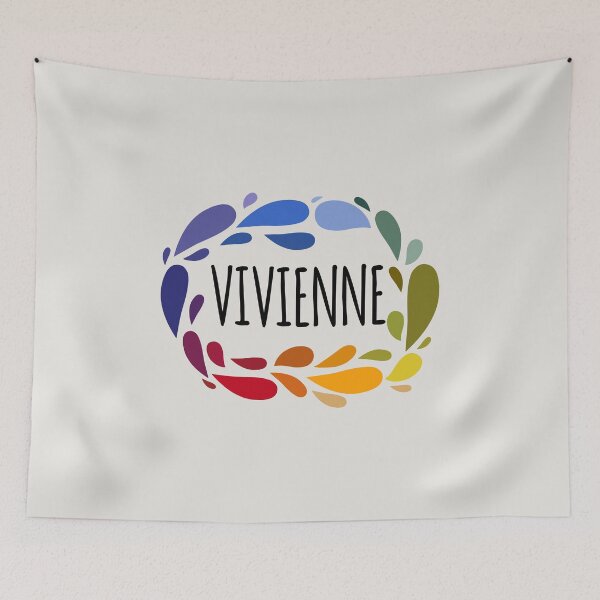 Item preview, Vivienne Name Cute Colorful Gift Named Vivienne designed and sold by kindxinn.