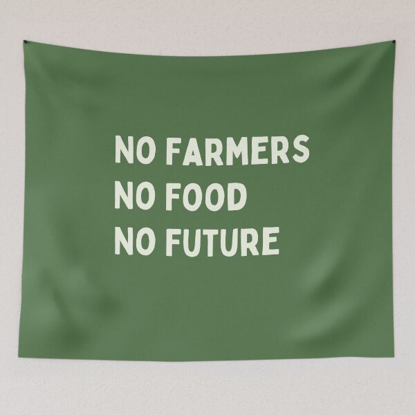 Item preview, No farmers - no food designed and sold by GalaxyDeco.
