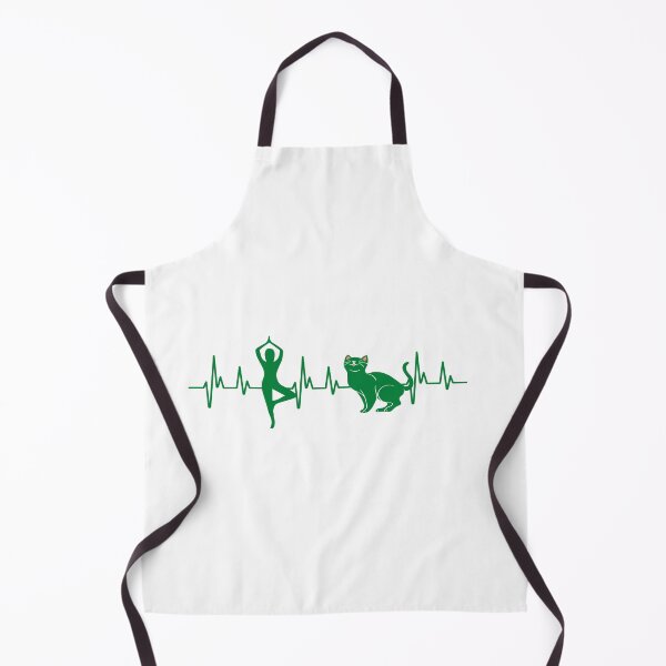Item preview, All I need is yoga and my cat - Heartbeat Gift Essential designed and sold by Tomsthreadz.