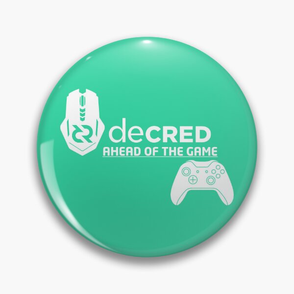 Aperçu de l'œuvre Decred ahead of the game - DCR Turquoise © v1 (Design timestamped by https://timestamp.decred.org/) créée et vendue par OfficialCryptos.