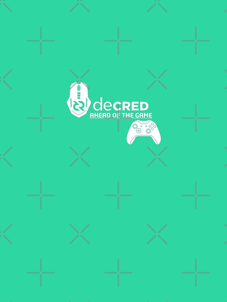 Decred ahead of the game - DCR Turquoise © v1 (Design timestamped by https://timestamp.decred.org/) by OfficialCryptos