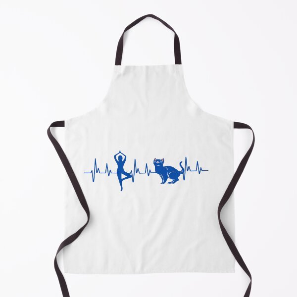 Item preview, All I need is yoga and my cat - Heartbeat Gift Essential designed and sold by Tomsthreadz.