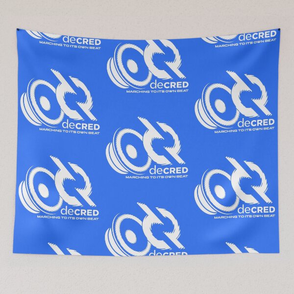 Item preview, Decred Beat - DCR Blue © v1 (Design timestamped by https://timestamp.decred.org/) designed and sold by OfficialCryptos.