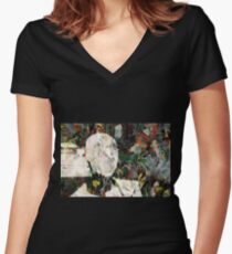 Corporate Women's Fitted V-Neck T-Shirt