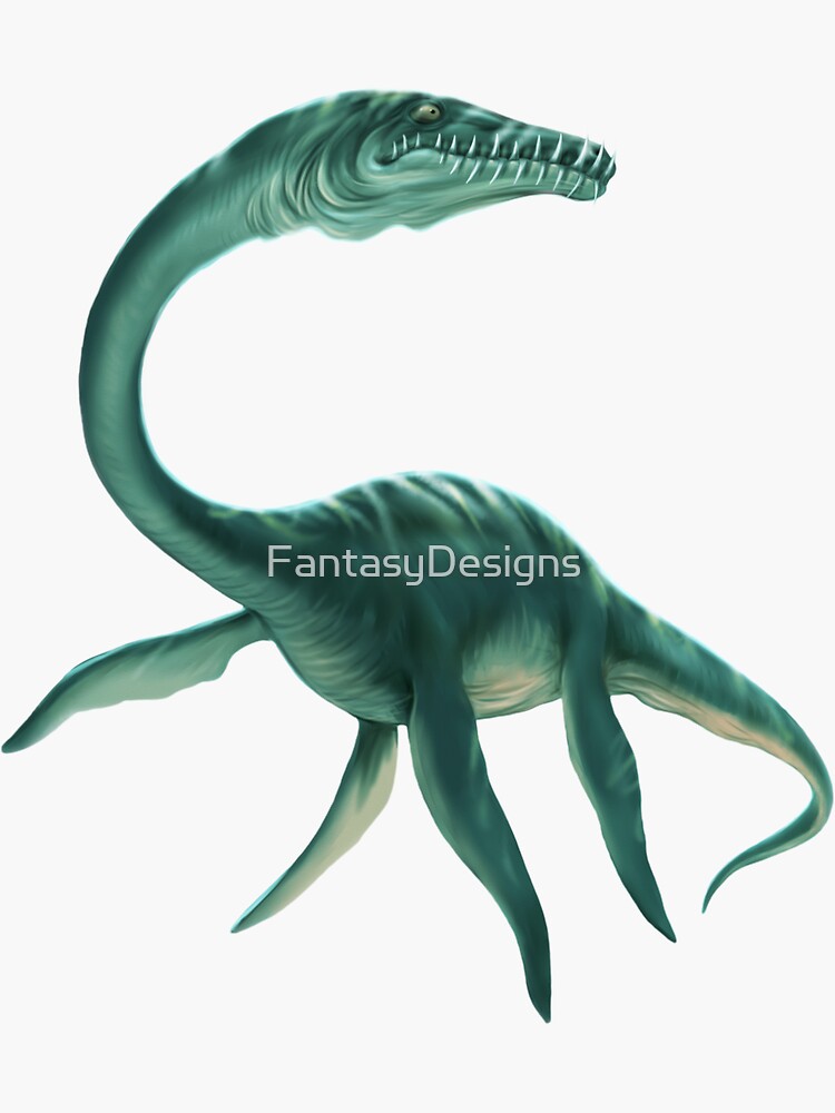 large underwater dinosaur