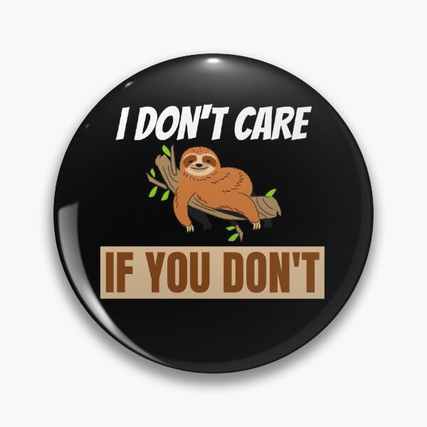 Item preview, I don't care if you don't white font designed and sold by NerdnGeekshop.