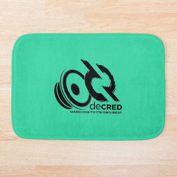 Item preview, Decred Beat - DCR Turquoise © v2 (Design timestamped by https://timestamp.decred.org/) designed and sold by OfficialCryptos.