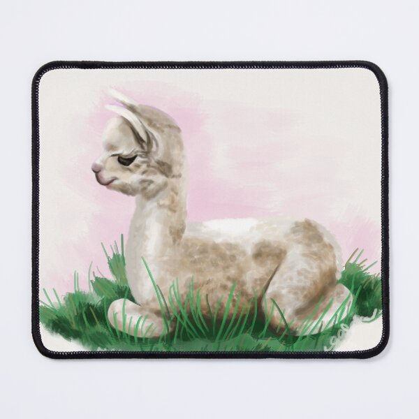 Item preview, Baby alpaca, art for kids, kids print designed and sold by ALVALERA.
