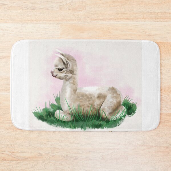 Item preview, Baby alpaca, art for kids, kids print designed and sold by ALVALERA.
