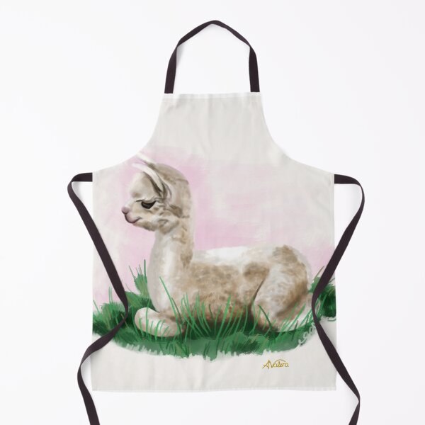 Item preview, Baby alpaca, art for kids, kids print designed and sold by ALVALERA.