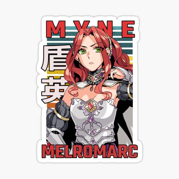 "Malty S Melromarc Myne The Rising of the Shield Hero Tate no Yusha no Nariagari Design" Sticker