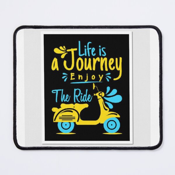 Item preview, Life is a journey enjoy- the ride designed and sold by Finding Print.