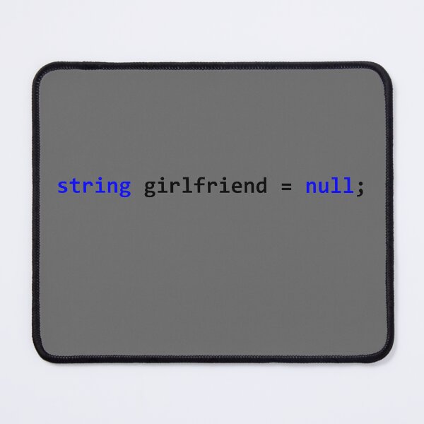 Item preview, string girlfriend = null; designed and sold by Jasonfax.
