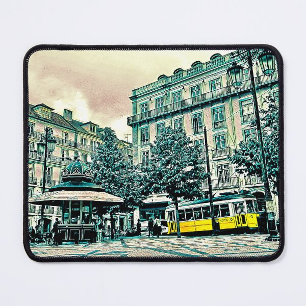Item preview, Lisbon Tram Picture Art designed and sold by KivancYucel.