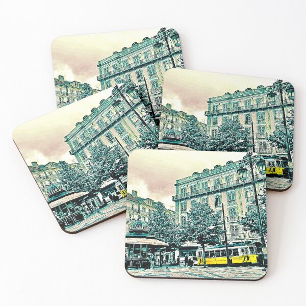 Item preview, Lisbon Tram Picture Art designed and sold by KivancYucel.