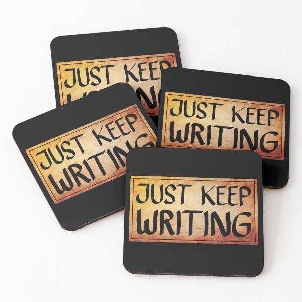 Item preview, Just Keep Writing  designed and sold by ACC .