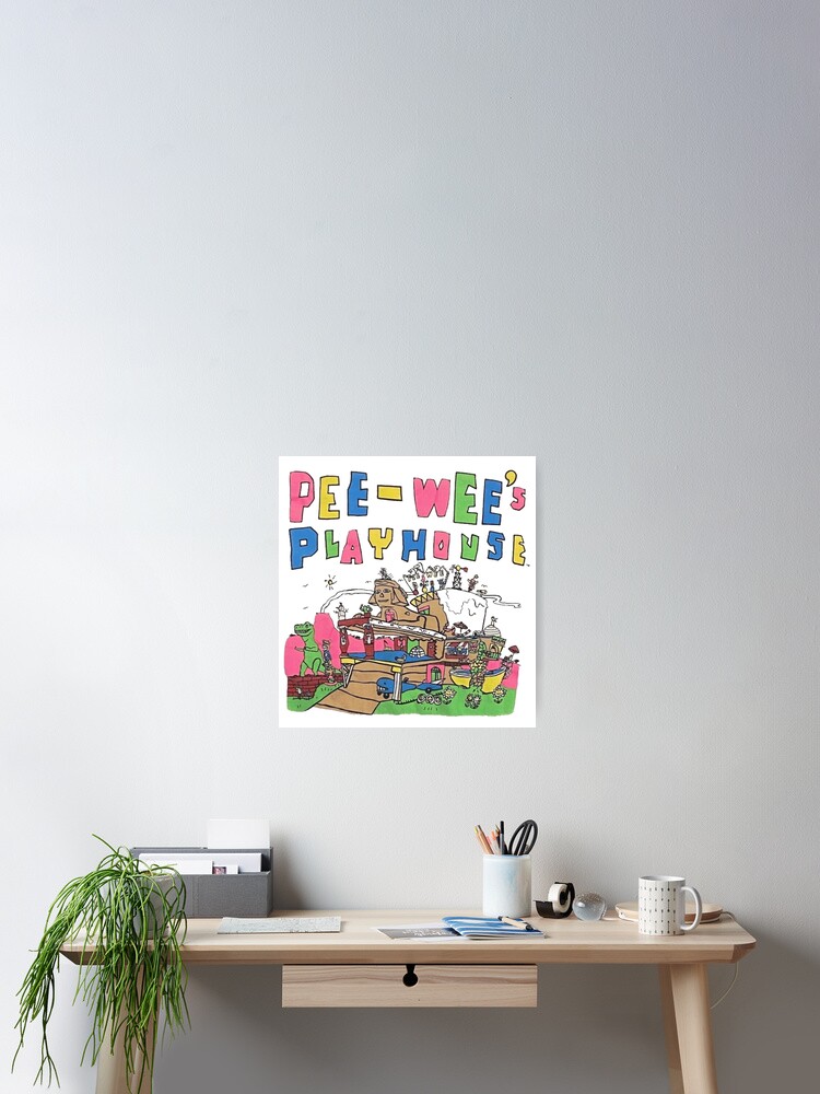 Vintage Peewee's Playhouse Poster