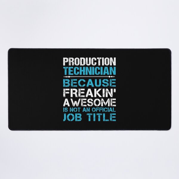 Item preview, Production Technician T Shirt - Freaking Awesome Job Gift Item Tee designed and sold by oetate4774.