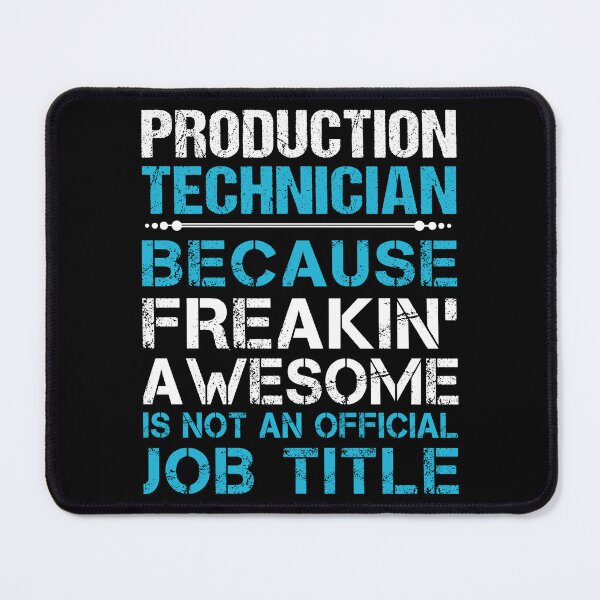 Item preview, Production Technician T Shirt - Freaking Awesome Job Gift Item Tee designed and sold by oetate4774.