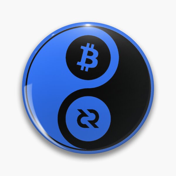 Aperçu de l'œuvre Decred Yin Yang - DCR Blue © v1 (Design timestamped by https://timestamp.decred.org/) créée et vendue par OfficialCryptos.