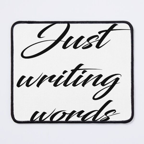 Item preview, Just writing words designed and sold by Clistro.
