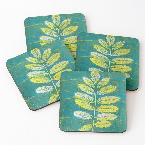 Item preview, Plane Tree Leaf Monoprint  designed and sold by vallisrowe.