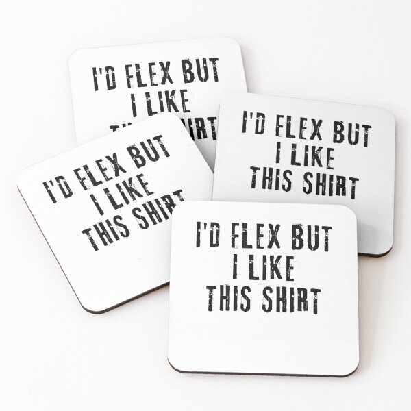 Item preview, Flex Body Builder Trainer Fitness Shirt designed and sold by DadJokeDescript.