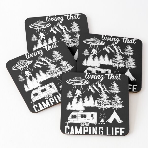 Item preview, Living That Camping Life designed and sold by Hapoel.
