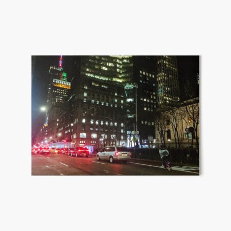 Artikel-Vorschau von Manhattan bei Nacht, designt und verkauft von eleonoraingrid.