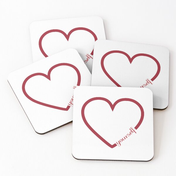 Item preview, Love yourself heart minimalistic design designed and sold by pixxart.