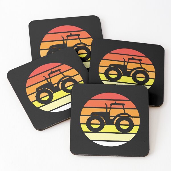 Item preview, Tractor - circle, sunset designed and sold by Mohja-Design.