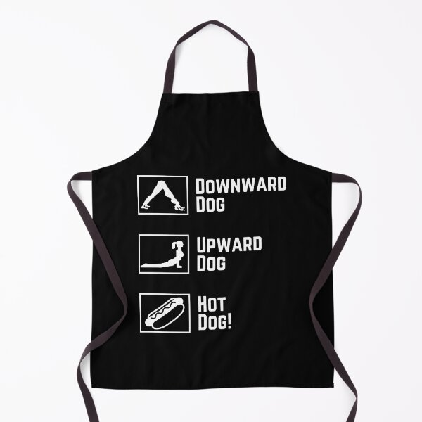 Item preview, Funny Yoga - Upward Dog, Downward Dog, Hot Dog! designed and sold by charqui.