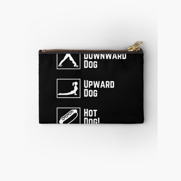 Item preview, Funny Yoga - Upward Dog, Downward Dog, Hot Dog! designed and sold by charqui.