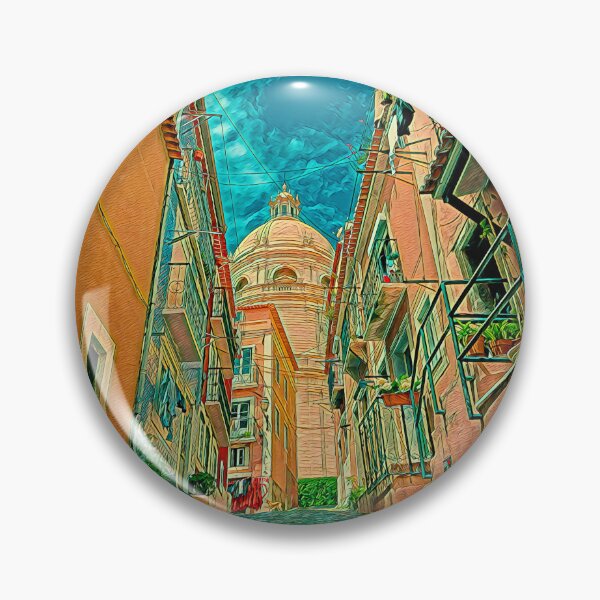 Item preview, Lisbon Cityscape Picture Art designed and sold by KivancYucel.