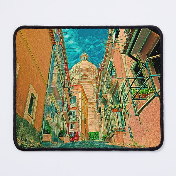 Item preview, Lisbon Cityscape Picture Art designed and sold by KivancYucel.