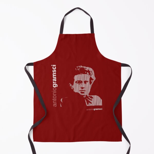 Item preview, Antonio Gramsci typographic poster (red) designed and sold by CMYKStudio.