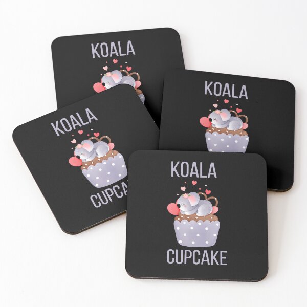 Item preview, koala cupcake , funny koala and cupcake , koala and cupcake lovers  designed and sold by Designting.