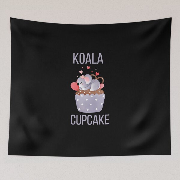 Item preview, koala cupcake , funny koala and cupcake , koala and cupcake lovers  designed and sold by Designting.