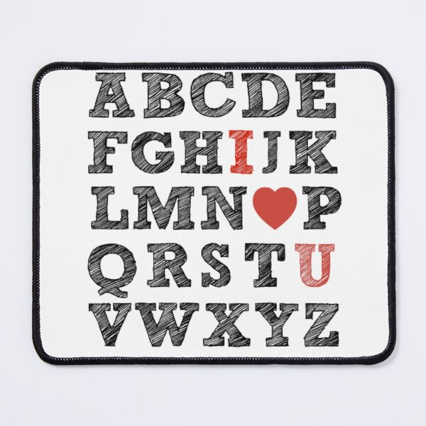 Item preview, ABC Alphabet I Love You English Teacher Valentines Day designed and sold by StoreRahhal.