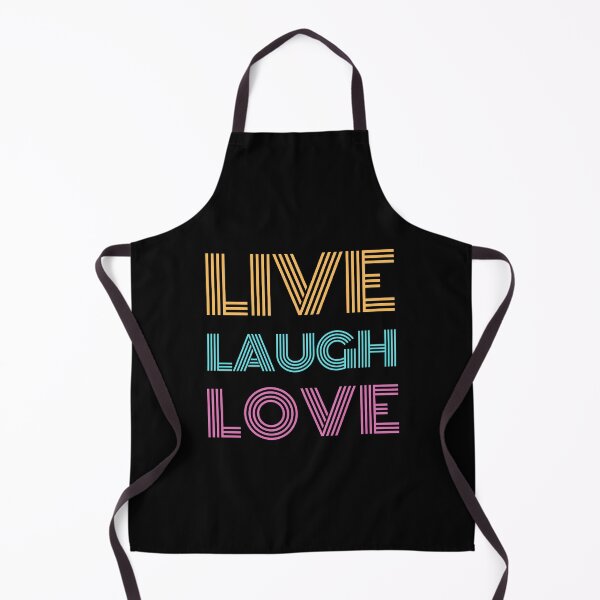 Item preview, Live Laugh Love - Short Motivational Quotes | Colorful Retro Love Typography designed and sold by Delandor.