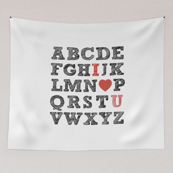 Item preview, ABC Alphabet I Love You English Teacher Valentines Day  designed and sold by StoreRahhal.