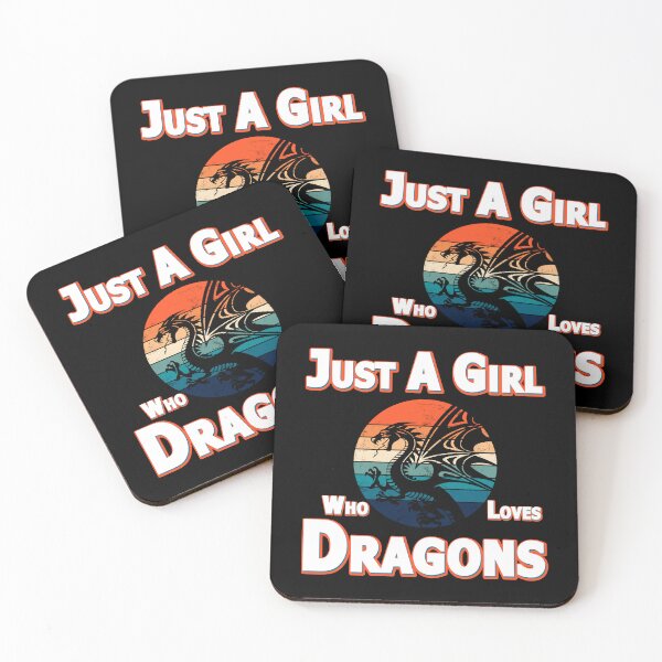 Item preview, Just A Girl Who Loves Dragons designed and sold by Mitchell McMillin.