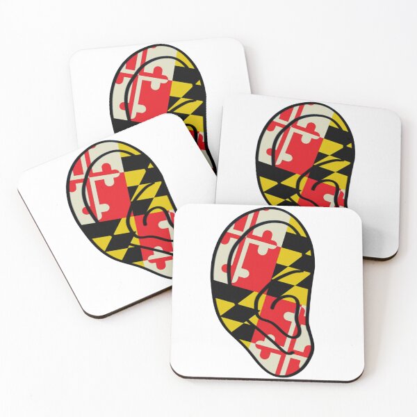 Item preview, Maryland Pride Ear  designed and sold by Hear4theEars.
