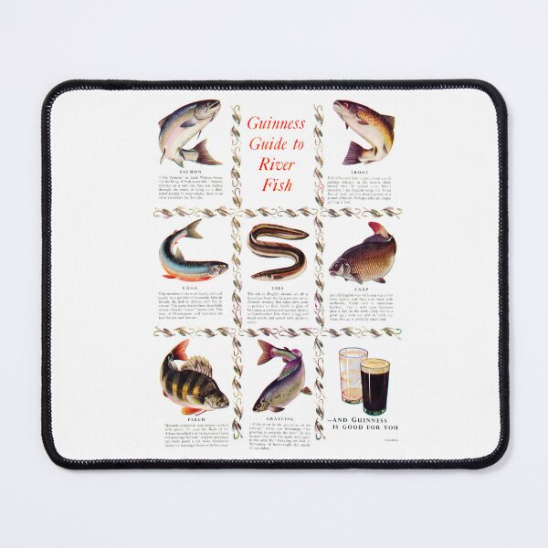 Item preview, Vintage Guinness River Fish advert designed and sold by Random Railways.