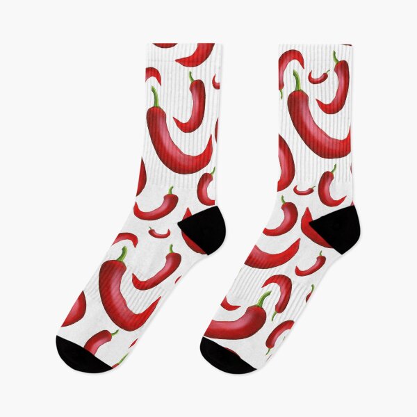 Item preview, chili peppers pattern, best kitchen designs, gifts for chefs designed and sold by Kirei-Lily.